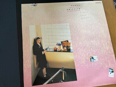 Nanci Griffith -' Little Love Affairs' Original Vinyl Release 1988
