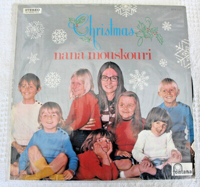 EX+ CHRISTMAS WITH NANA MOUSKOURI - FONTANA 6312 033 LP