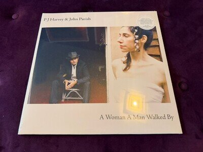 PJ Harvey & John Parish: 'A Woman A Man Walked By' Black Vinyl LP Album (Sealed)