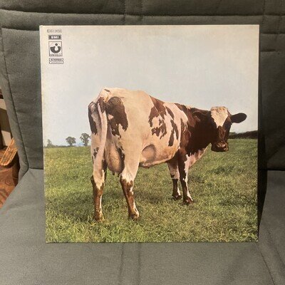 Pink Floyd Atom Heart Mother Vinyl Record 1970 Harvest Records