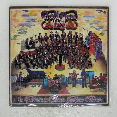 PROCOL HARUM LIVE A&M GP214 Japan VINYL LP