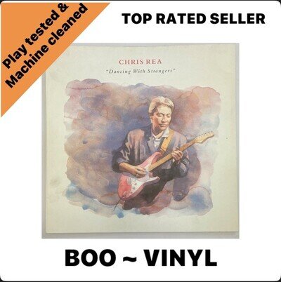 Chris Rea Dancing With Strangers LP Record Album MAGL 5071 EX / EX