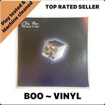 Chris Rea the Road to Hell Vinyl LP 1989 Magnet Records WX 317 EX / EX Condition