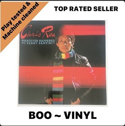 Chris Rea Whatever Happened To Benny Santini? LP vinyl UK Magnet NM / EX