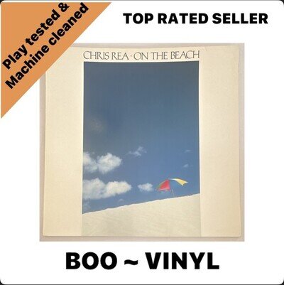 Chris Rea On The Beach Vinyl Record MAGL 5069 EX / EX Condition