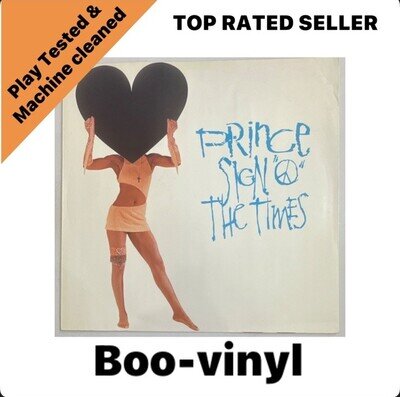 Prince - "Sign 'O' The Times (LP Version) / La, La, La, He. He. Hee" 12" Single