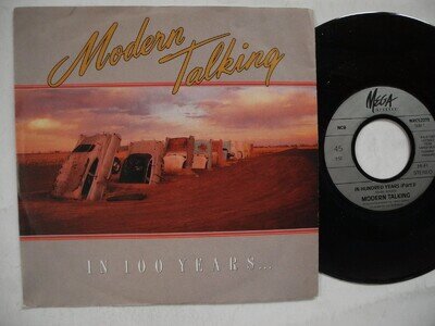 MODERN TALKING In 100 Years / part 2 45 7" single 1987 Denmark EX