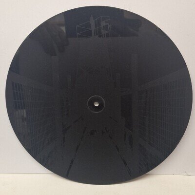 Machine Gun By Portishead Etched 12 In Vinyl No Cover Released 2008