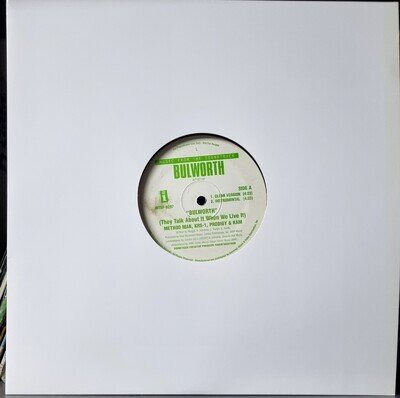 Method Man, KRS-1, Prodigy & Kam – Bulworth (Interscope Records) 1998 Promo 12"