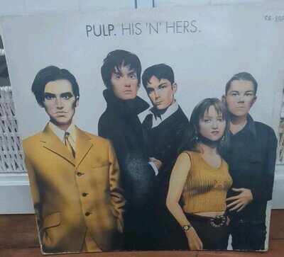 Pulp - His 'N' Hers LP) 1994 1st Pressing original album