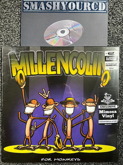 MILLENCOLIN - FOR MONKEYS(LTD EDITION NEWBURY YELLOW & BLACK SMOKE/ONLY 500)