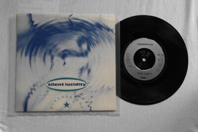 QUEENSRYCHE SILENT LUCIDITY EMI USA RECORDS UK 7" VINYL SINGLE in PICTURE SLEEVE