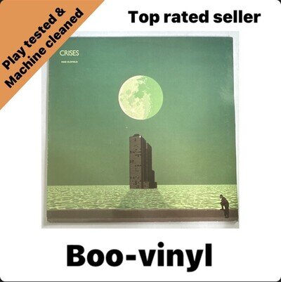 Mike Oldfield Crises Vinyl LP Record 1983 Virgin V2262 Ex / Vg+ Condition