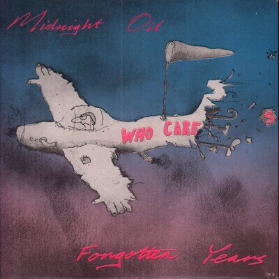 Midnight Oil Forgotten Years 7" vinyl UK Cbs 1990 pic sleeve OIL6