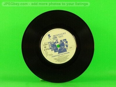 MIDNIGHT OIL POWER & THE PASSION (137) 7" CBS