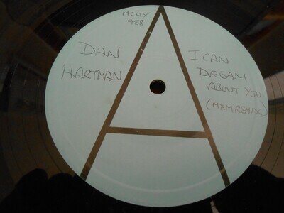 Dan Hartman - "I Can Dream About You (Extended mix)" - MCA W/L 12" Single PROMO
