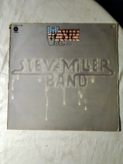 STEVE MILLER BAND MASTERS OF ROCK VOL3 12 INCH GERMAN GINYL LP CAPITOL C05481583