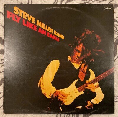 Steve Miller Band Fly Like an Eagle LP Mercury 1976 1st UK Release (PLAY TESTED)