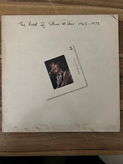 Steve Miller Band Best of 1968-1973 Vinyl LP Record Album