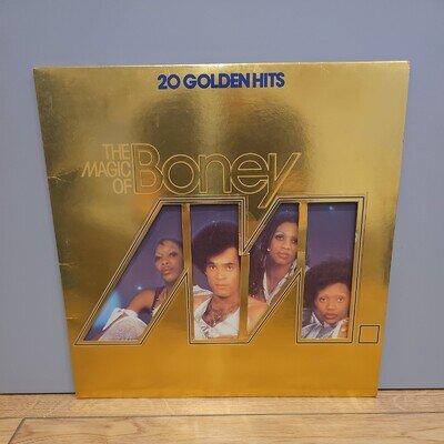 Boney M - The Magic Of 20 Golden Hits Vinyl UK 1980 Atlantic BMTV 1