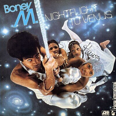 Boney M Nightflight To Venus 1978 LP Album Vinyl Record K 50498