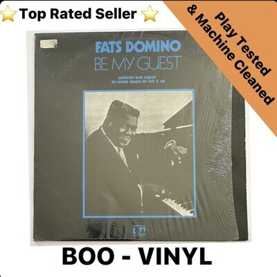 Fats Domino ~ Be My Guest 12" Vinyl Record Rhythm n Blues Lp EX / NM Condition