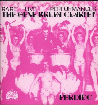 Gene Krupa Perdido LP vinyl UK Submarine 1981 SWH21