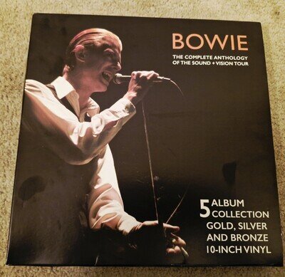 David Bowie Sound and Vision Tour Coloured 5x10 inch Vinyl