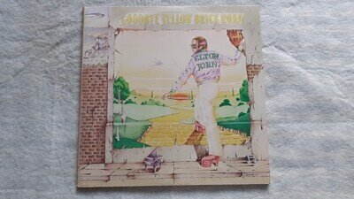 ELTON JOHN "GOODBYE YELLOW BRICK ROAD" DOUBLE VINYL RECORDS