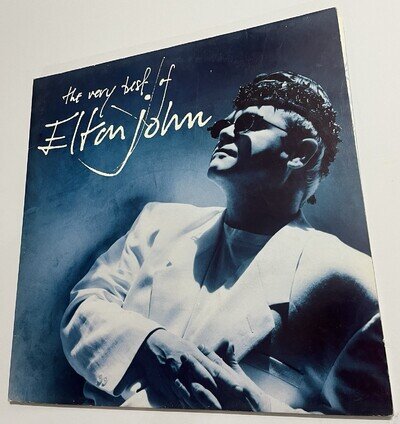 Elton John The Very Best Of 2xLP Vinyl Compilation 1990 UK