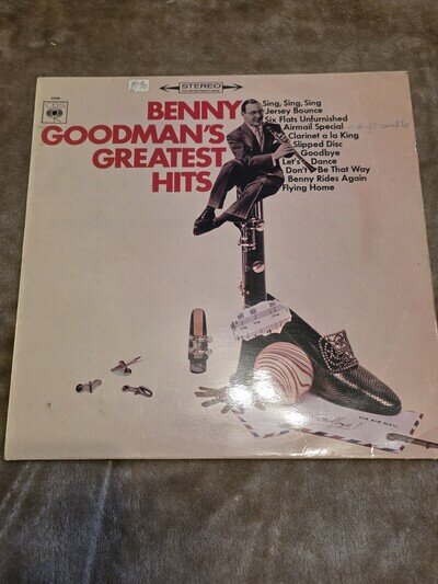 BENNY GOODMAN "GREATEST HITS" LP 12" VINYL RECORD COLUMBIA JAZZ STEREO