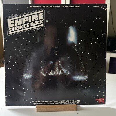 STAR WARS THE EMPIRE STRIKES BACK 1980 VINYL LP ORIGINAL SOUNDTRACK Germany 1980