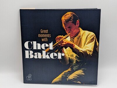 Chet Baker Great Moments With Chet Baker double 2 LP white coloured vinyl 2024
