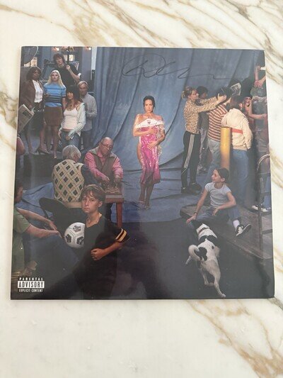 DEMI LOVATO - It's Not That Deep - SIGNED LIMITED ivory vinyl LP