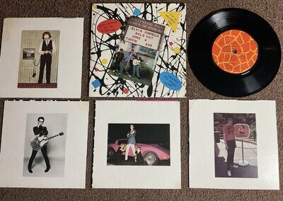 Rare Elvis Costello Single Live At Hollywood High With Postcards Elvis Costello