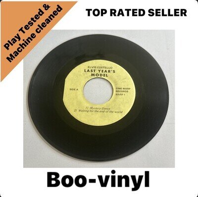 Elvis Costello & TheAttractions ~ Last Years Model EP 7” single EX