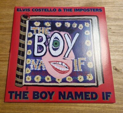 Elvis Costello the Boy Named if Double Vinyl LP Black
