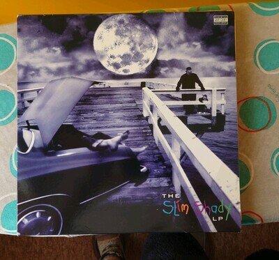 Eminem - The Slim Shady 2LP Vinyl Original 1999 Pressing Dr Dre EXC/EXC