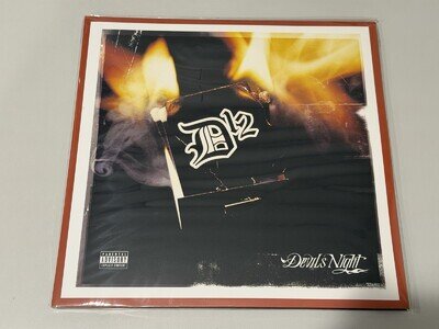 D12 - Devil's Night - IVC Edition - 2LP Hellfire Vinyl RECORD - Eminem NEW