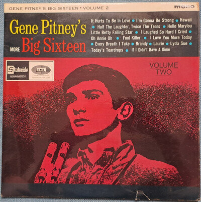 GENE PITNEY - GENE PITNEY'S BIG SIXTEEN VOL 2 - 12" VINYL LP ALBUM RECORD VG EX