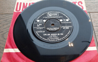Gene Pitney - LIPS ARE REDDER ON YOU - JOE MEEK UK PRESS 1964 B-SIDE