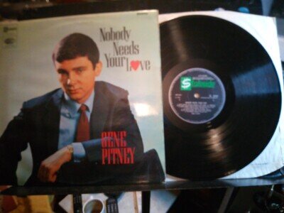Gene Pitney - Nobody Needs Your Love - 1966 UK Stateside SL10183 mono LP