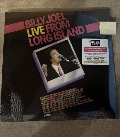 Billy Joel Live From Long Island 3LP Record Store Day Black Friday 2025 RSD