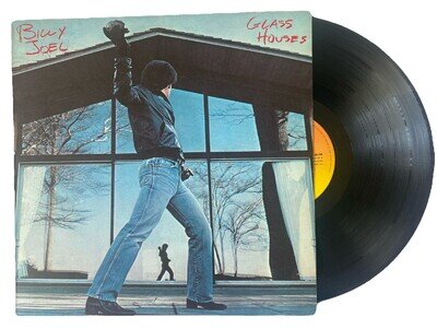 Billy Joel - Glass Houses Vinyl LP Record SCBS86108 CBS 1980 Ex / Vg+