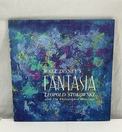 Walt Disney's FANTASIA Leopold Stokowski 3 x Record Soundtrack Set (Buena Vista)
