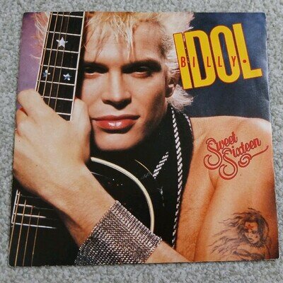 BILLY IDOL - SWEET SIXTEEN - 7" Vinyl 45 RPM - IDOL 10