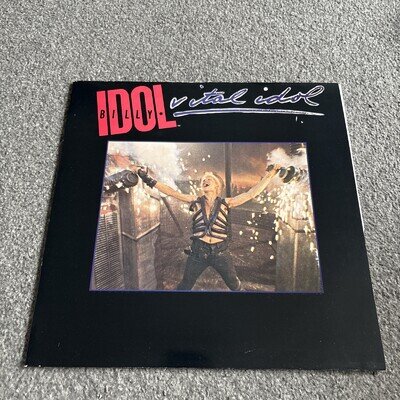 Billy Idol Vital Idol Vinyl Record VG+