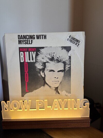 Billy Idol - 'Dancing With Myself' Spanish 4-Track Vinyl EP (Chrysalis 1981)