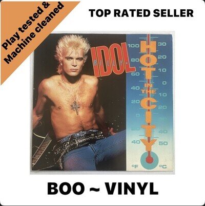 Billy Idol - Hot In The City - 7" US Promo Record Single Vinyl EX / EX