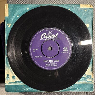 Gene Vincent: Rocky Road Blues RARE